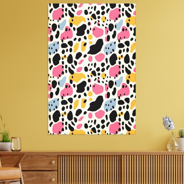 Toile Colorful Animal Print 07 (Insitu(Salon))
