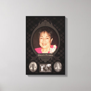 toile commémorative grand-mère