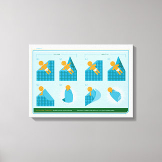 Toile Comment faire pour Swaddle