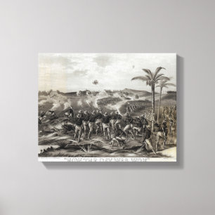 Toile Comment le jour était charge gagnée de la dixiè