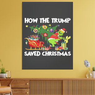 Toile Comment Trump a sauvé Noël