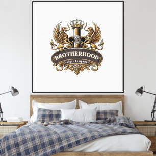 Toile Compagnie de Cigares Brotherhood
