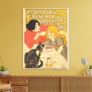 Toile Compagnie Française des Chocolats et des Thés, Art