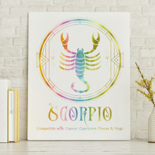 Toile Compatibilité Scorpio Conçu