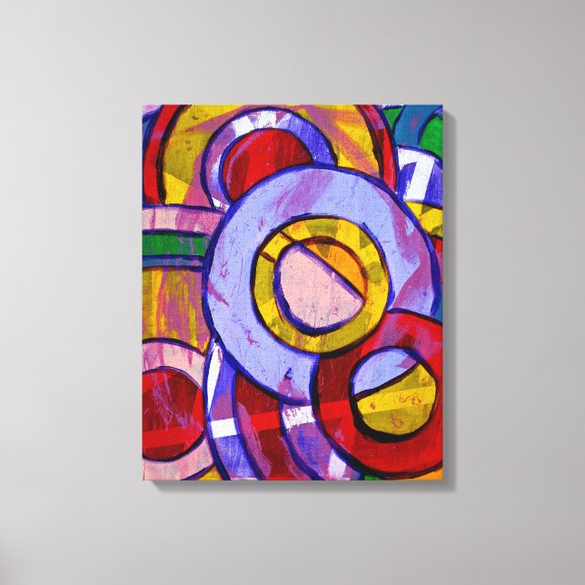 Toile Composition #19 par Michael Moffa (Recto)