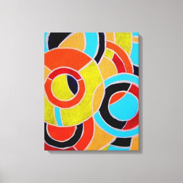 Toile Composition #22 par Michael Moffa (Recto)