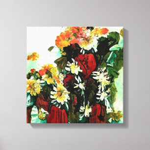 Toile Composition florale