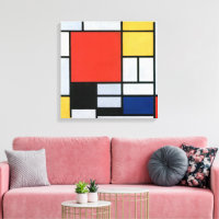 Composition Rouge, Jaune, Bleu, Noir | Mondriaan |