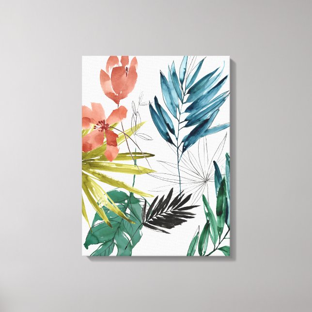 Toile Composition tropicale (Recto)