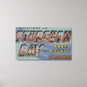 Toile Comté de Porte - Scènes de grandes lettres