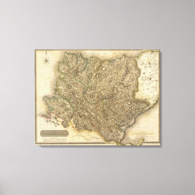 Toile Comté de Sutherland (Recto)