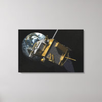 Concept artistique de la reconnaissance lunaire Or