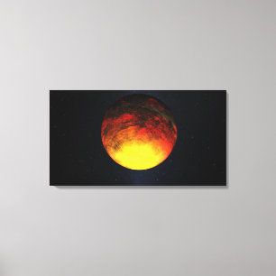 Toile Concept d'artiste de Kepler-10b