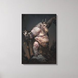 Toile Concept du roi de Goblin