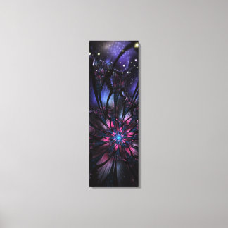 Toile Conception Abstraite des fleurs fractales.