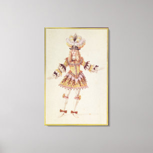 Toile Conception de costume pour le danseur masculin,