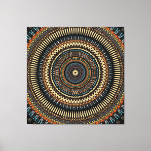 Toile Conception de Mandala dans le Sud-Ouest