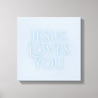 Conception de typographie chrétienne Jésus aime