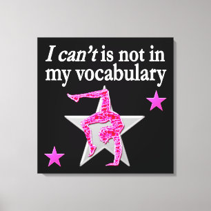 TOILE CONCEPTION GYMNASTIQUE INSPIRATIONNELLE