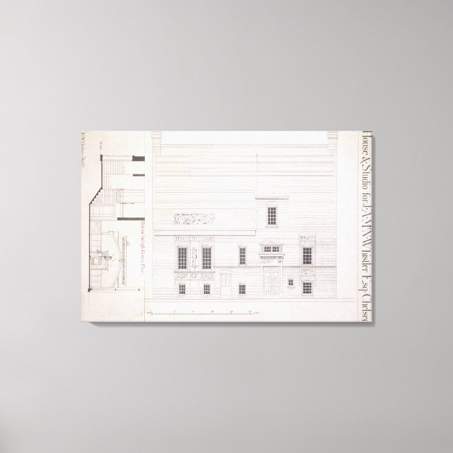 Toile Conception pour House & Studio pour J.A.M. Whistle (Recto)