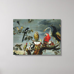 Toile Concert d'oiseaux