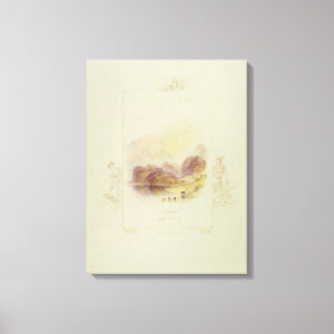 Toile Concevez pour une illustration pour jeune homme de