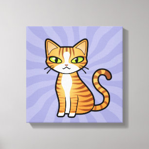 Toile Concevez votre propre chat de bande dessinée