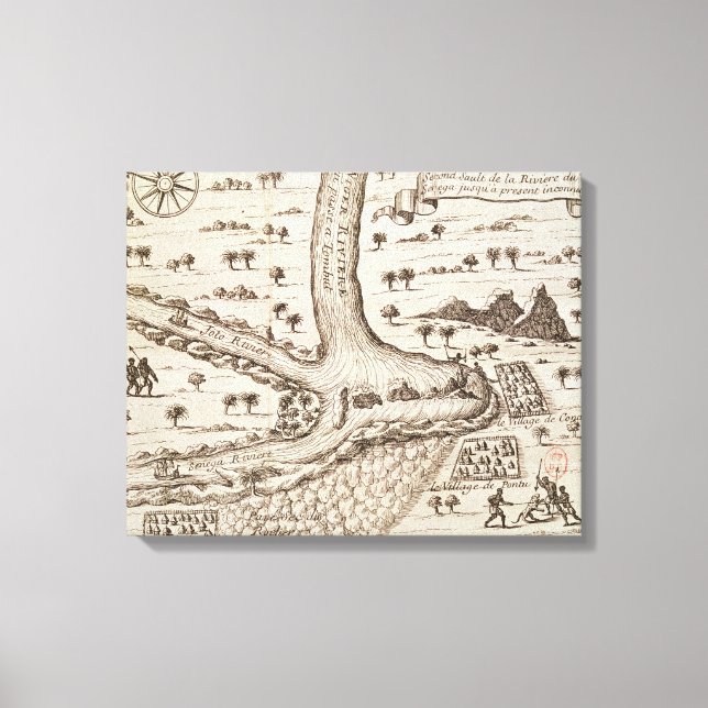 Toile Confluence du Niger (Recto)