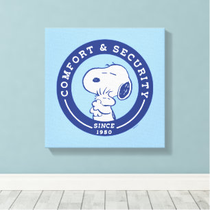 Toile Confort et sécurité   Snoopy & Woodstock Hug