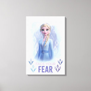 Toile Congelé 2 : Elsa   Faites face à votre peur