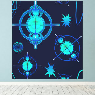 Toile Connected Minds Pattern
