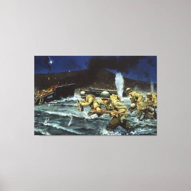 Toile Conseil de l'avalanche par Keith Rocco Imprimer (Recto)