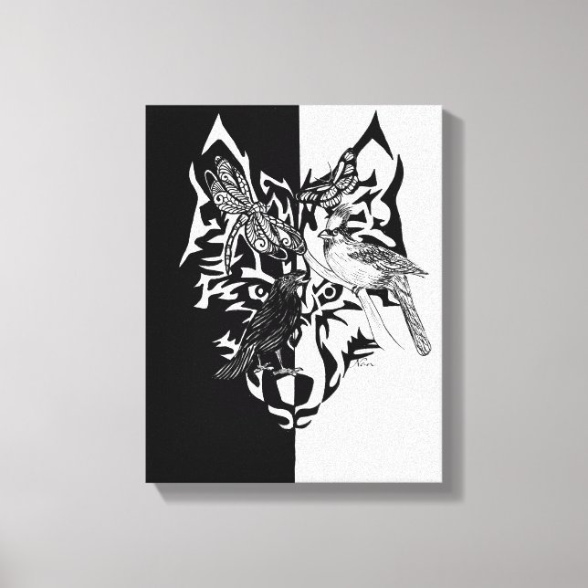Toile Conseils animaux 11x14" (Recto)