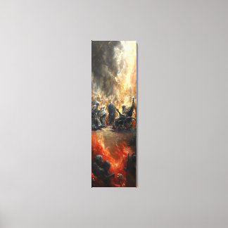Toile 🔥 👾 conséquences de l'invasion Alien 🌆
