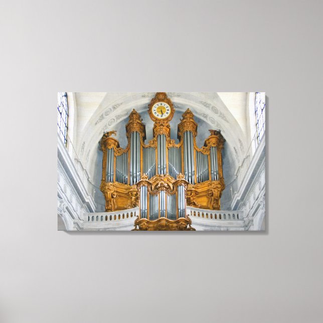 Toile Console d'orgue (Recto)