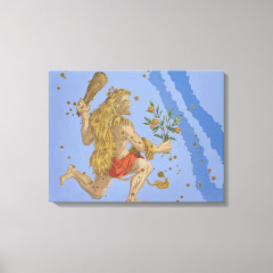 Toile Constellation de la peau du lion de Hercule, de