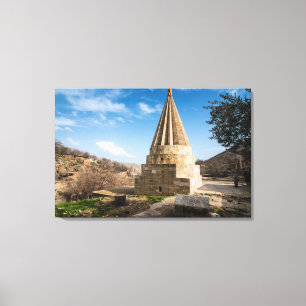 Toile Construction du temple kurde