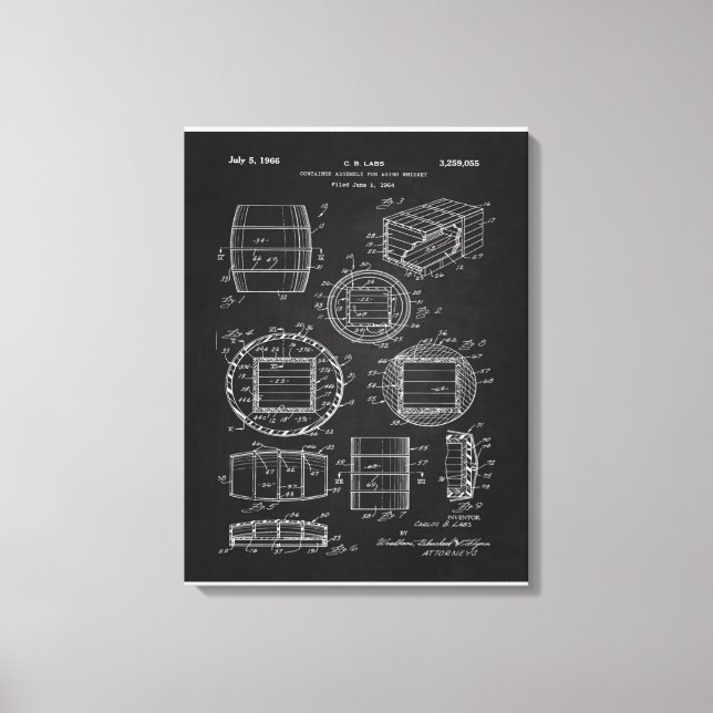 Toile Conteneur Whiskey 1966 (Recto)