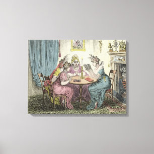Toile Contes de la merveille - consacrée à M.G. Lewis