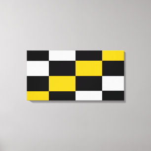 Toile Contraste noir et blanc