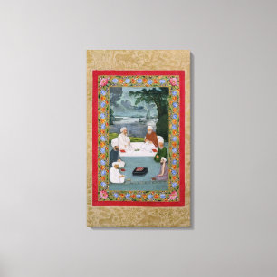 Toile Conversation mystique entre les cheiks de Sufic