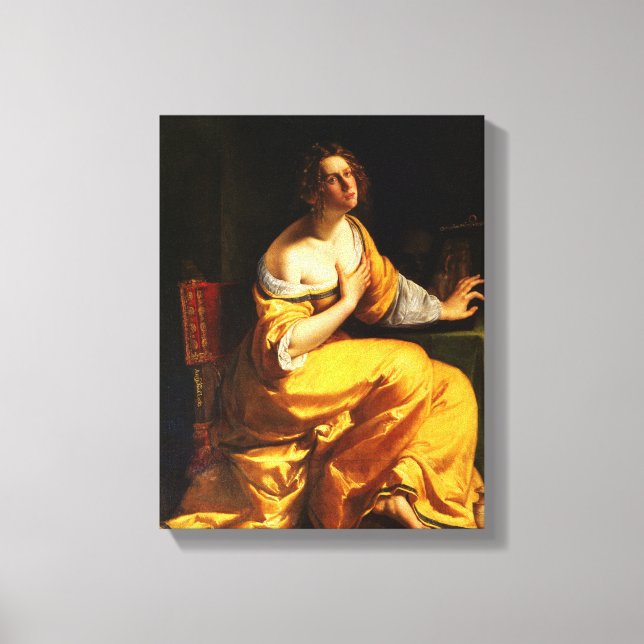 Toile Conversion du Magdalene - Artemisa Gentileschi (Recto)