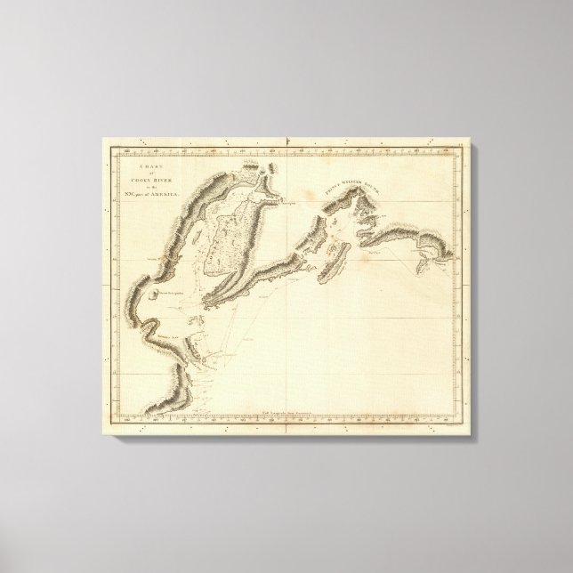 Toile Cooks River, Alaska (Recto)