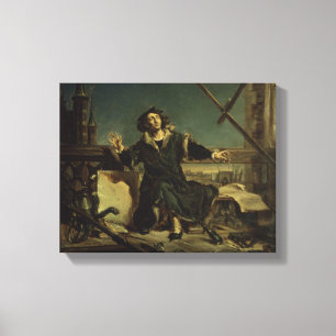 Toile Copernic dans la tour chez Frombork