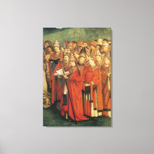 Toile Copie de l'adoration de l'agneau mystique 2