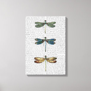 Toile Copie de libellules