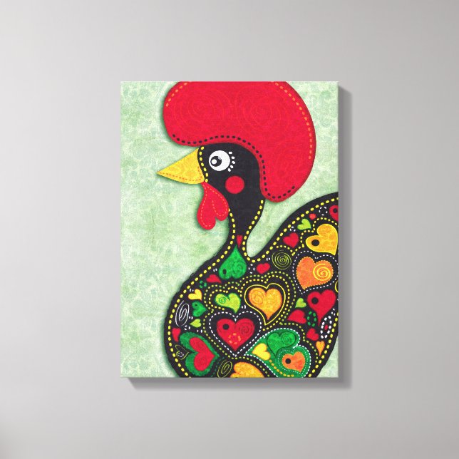 Toile Coq du Portugal (Recto)