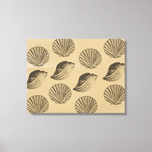 Toile Coques de pêche (Recto)