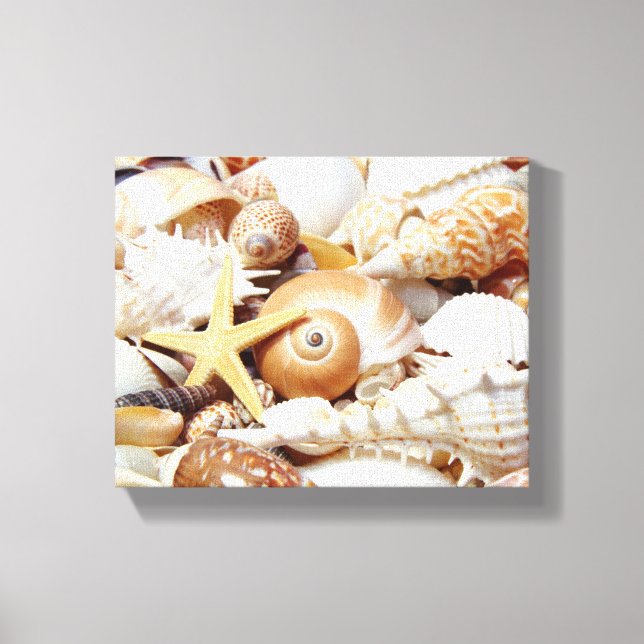 Toile Coquillages (Recto)
