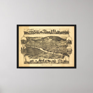 Toile Corning New York (1882)